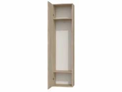 ATARA | Armoire D'entrée Avec Grand Miroir | 180x50x35 Cm | Deux étagères + Porte-cintres | Meuble D'entrée -Fren Soldes Boutique armoire et dressing 10058385
