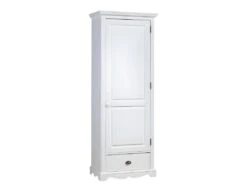 Armoire BonnetiĂšre Blanche Style Anglais
