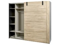 ELEOS - Armoire 2 Portes Coulissantes 245cm -Fren Soldes Boutique armoire et dressing 10059003