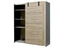ELEOS - Armoire 2 Portes Coulissantes 188cm -Fren Soldes Boutique armoire et dressing 10060695
