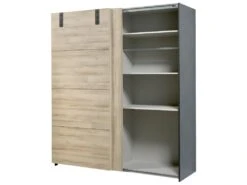 ELEOS - Armoire 2 Portes Coulissantes 188cm -Fren Soldes Boutique armoire et dressing 10060697