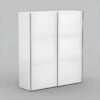 Armoire Design 2 Portes Coulissantes 200cm Couleur Blanc. Collection SMITH