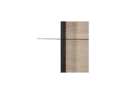 Armoire 3 Portes Coulissantes 280 Cm Bois Clair/miroir - ANAELLE -Fren Soldes Boutique armoire et dressing 11144075