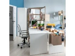 Armoire D'Angle Blanche 2 Portes - Stige -Fren Soldes Boutique armoire et dressing 11449053