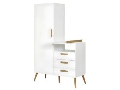 Armoire à Langer Zahia Blanc