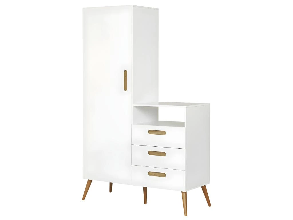 Armoire à Langer Zahia Blanc 5 Armoire à Langer Zahia Blanc – Image 5