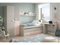 Armoire Penderie Enfant 3 Portes L90 X H200 Cm 8 Armoire Penderie Enfant 3 Portes L90 X H200 Cm -Fren Soldes Boutique armoire et dressing 14661217