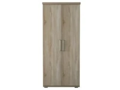Armoire, Garde-robe, Collection TOM, 2 Portes 80 Cm, Penderie Intégrée Chêne Sonoma -Fren Soldes Boutique armoire et dressing 15893133