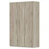 Armoire De Rangement, Collection TOM, 3 Portes Chêne Sonoma