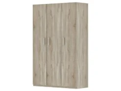Armoire De Rangement, Collection TOM, 3 Portes Chêne Sonoma
