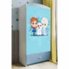 Armoire Enfant La Reine Des Neiges 2 Portes 1 Tiroir De Rangement - Bleu