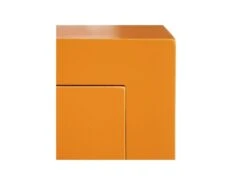 Armoire Lingère 2 Portes 6 Tiroirs Bois/Orange - QINGDAO 9 Armoire Lingère 2 Portes 6 Tiroirs Bois/Orange - QINGDAO -Fren Soldes Boutique armoire et dressing 17632505