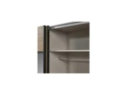 Armoire 2 Portes Coulissantes 245 Teinte Chêne Moyen - NIKITO 9 Armoire 2 Portes Coulissantes 245 Teinte Chêne Moyen - NIKITO -Fren Soldes Boutique armoire et dressing 17632565