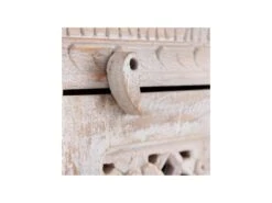 Armoire De Salon Bois Blanchi - JAMI -Fren Soldes Boutique armoire et dressing 17632617