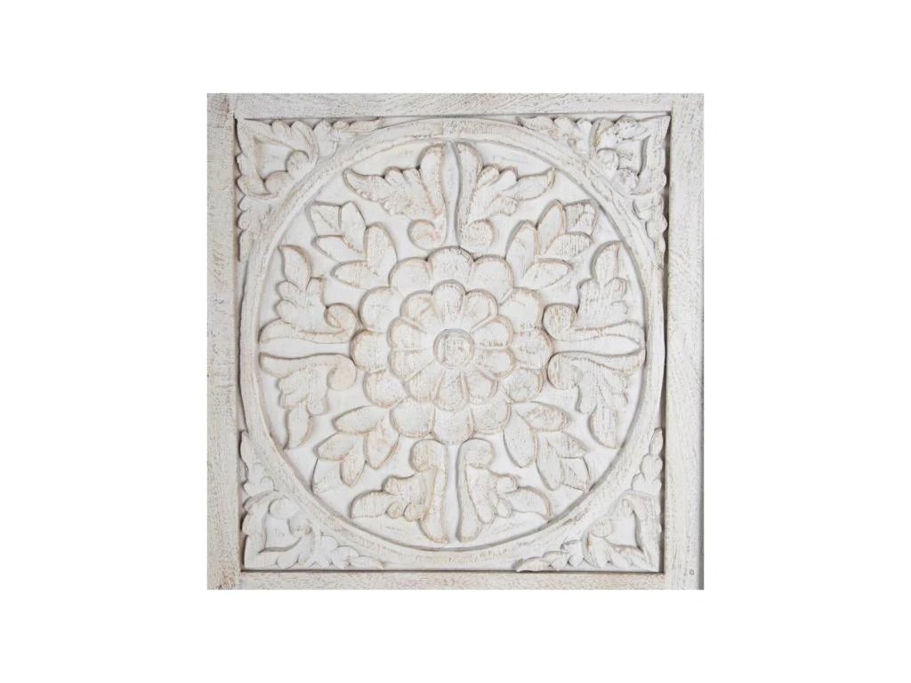 Armoire 2 Portes 3 étagères Bois/Blanc Taille M - LANPA 5 Armoire 2 Portes 3 étagères Bois/Blanc Taille M - LANPA – Image 5