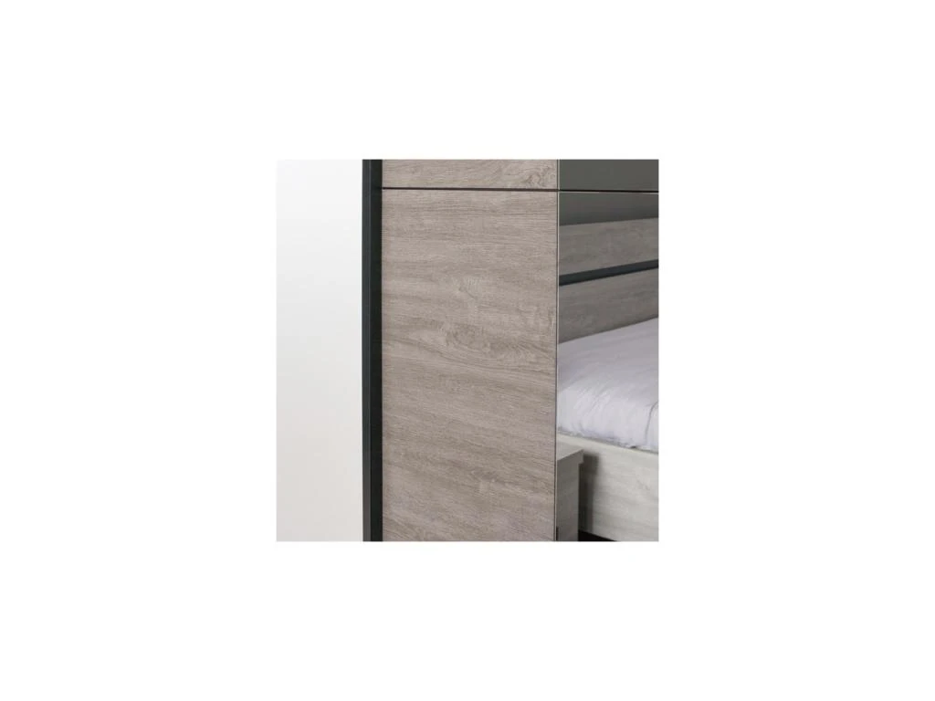 Armoire 2 Portes Coulissantes 250 Cm - YANN 5 Armoire 2 Portes Coulissantes 250 Cm - YANN – Image 5