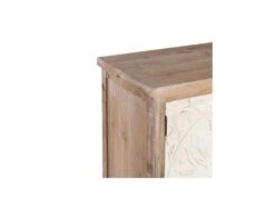 Petite Armoire Bois Blanchi 2 Portes - ROSANA -Fren Soldes Boutique armoire et dressing 17637055