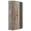 Armoire D'angle 2 Portes Abel Bois Et Gris