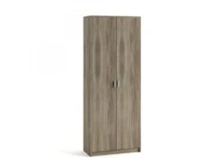 Armoire, Collection TOLLY, 2 Portes, 75x195 Cm, Coloris Chêne Sonoma