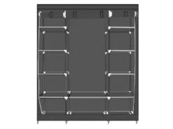 Herzberg HG-8009: Armoire De Rangement - Grande Gris