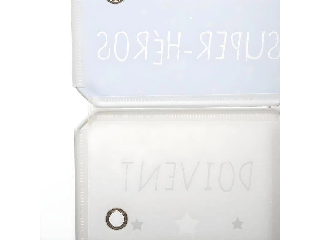 Rangement Enfant 8 Cases Bleu Atmosphera - Bleu 4 Rangement Enfant 8 Cases Bleu Atmosphera - Bleu – Image 4