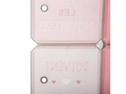 Rangement Enfant 8 Cases Rose Atmosphera - Rose -Fren Soldes Boutique armoire et dressing 21295309