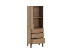 Armoire 1 Porte 3 Tiroirs Bois De Manguier - VERTICA 8 Armoire 1 Porte 3 Tiroirs Bois De Manguier - VERTICA -Fren Soldes Boutique armoire et dressing 22041269