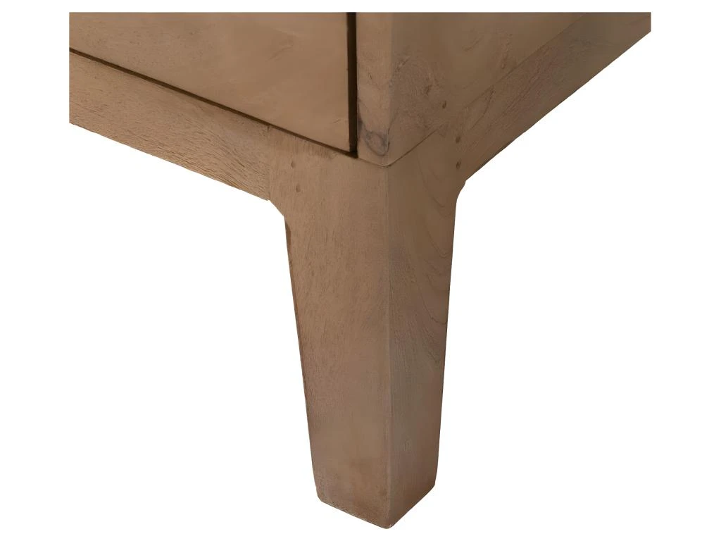 Armoire 1 Porte 3 Tiroirs Bois De Manguier - VERTICA 4 Armoire 1 Porte 3 Tiroirs Bois De Manguier - VERTICA – Image 4