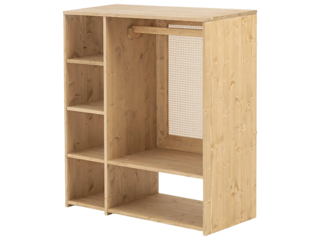 Armoire Montessori En Bois De Couleur Naturel 1 Armoire Montessori En Bois De Couleur Naturel