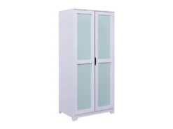 Armoire Enfant 2 Portes "Paty" 205cm Vert Sauge