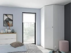 Armoire D'angle 1 Porte L103-103 X H240 Cm Flex Blanc -Fren Soldes Boutique armoire et dressing 22999113