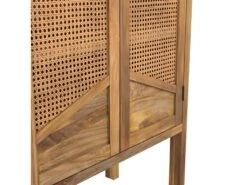 Armoire Tiki En Cannage 2 Portes En Bois -Fren Soldes Boutique armoire et dressing 23029625