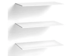 Armoire Blanche 150cm Avec Miroirs, Portes Coulissantes Et Pack étagères. Collection BRISBANE. -Fren Soldes Boutique armoire et dressing 9575027