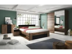 Armoire Design 2 Portes 220cm Couleur Chêne Foncé. Collection EOS 7 Armoire Design 2 Portes 220cm Couleur Chêne Foncé. Collection EOS -Fren Soldes Boutique armoire et dressing 9578819