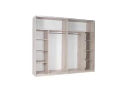 Armoire 2 Portes Coulissantes RICCARDO. Miroirs LED 5 Armoire 2 Portes Coulissantes RICCARDO. Miroirs LED -Fren Soldes Boutique armoire et dressing 9579453