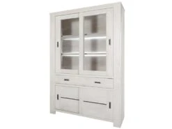 WILFRIED - Vitrine 4 Portes 1 Tiroir