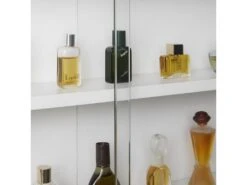 COLLECT - Vitrine Murale 5 Compartiments Grise Et Blanche -Fren Soldes Boutique bibliotheque vitrine et etagere 10005751