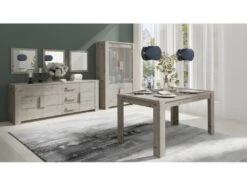 Vitrine 2 Portes 120 Cm Lyon - Chêne 6 Vitrine 2 Portes 120 Cm Lyon - Chêne -Fren Soldes Boutique bibliotheque vitrine et etagere 9171047