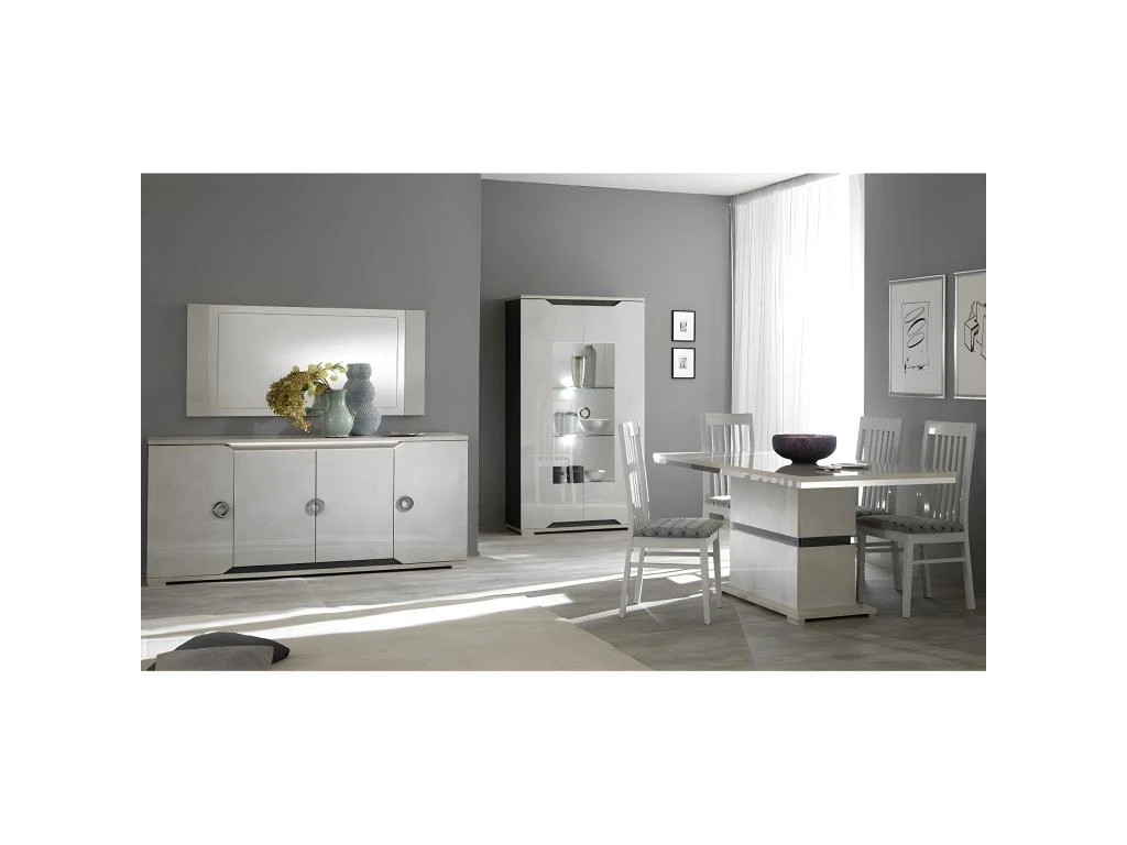 BRISE - Vitrine 2 Portes Avec Led 1 BRISE - Vitrine 2 Portes Avec Led