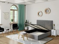 Lot De 2 Chaises Avec Accoudoirs ELEANA - Velours Et Métal Effet Bois - Noir 13 Lot De 2 Chaises Avec Accoudoirs ELEANA - Velours Et Métal Effet Bois - Noir -Fren Soldes Boutique chaise 12331143