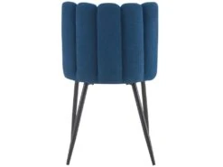 Chaise Rosy En Tissu Bleu (lot De 2) -Fren Soldes Boutique chaise 13003791