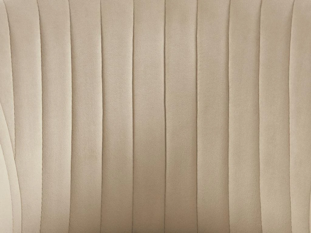 Lot De 2 Chaises Avec Accoudoirs En Velours Et Métal Doré - Beige - ZAOVA De Pascal MORABITO 9 Lot De 2 Chaises Avec Accoudoirs En Velours Et Métal Doré - Beige - ZAOVA De Pascal MORABITO – Image 9