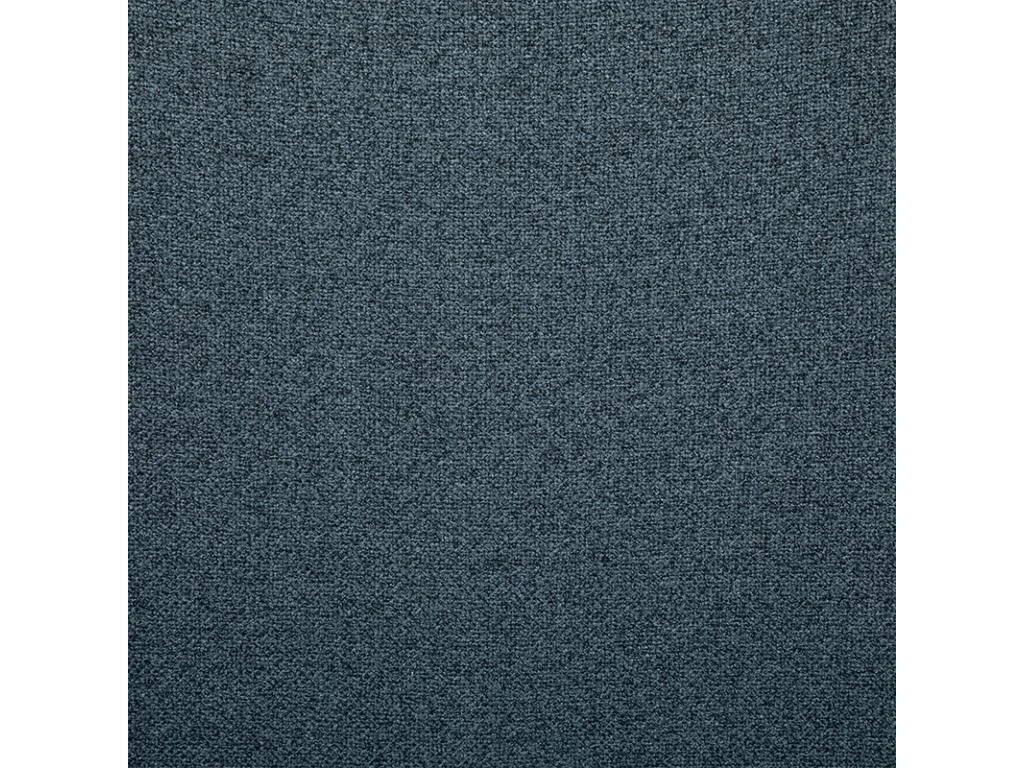 Chaise De Table Tissu Chiné Bleu Et Pieds En Bois Foncé 4 Chaise De Table Tissu Chiné Bleu Et Pieds En Bois Foncé – Image 4