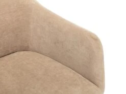Lot De 6 Chaises BIBO - Avec Accoudoirs - Effet Velours & Métal - Beige 19 Lot De 6 Chaises BIBO - Avec Accoudoirs - Effet Velours & Métal - Beige -Fren Soldes Boutique chaise 426211