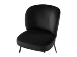 Lot De 2 Chaises En Velours Et Métal - Noir - POLPONA De Pascal MORABITO 13 Lot De 2 Chaises En Velours Et Métal - Noir - POLPONA De Pascal MORABITO -Fren Soldes Boutique chaise 6841223
