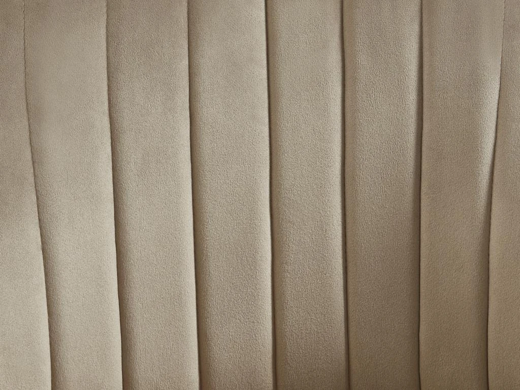 Lot De 2 Chaises Avec Accoudoirs En Velours Et Métal - Beige - IZIALI De Pascal MORABITO 3 Lot De 2 Chaises Avec Accoudoirs En Velours Et Métal - Beige - IZIALI De Pascal MORABITO – Image 3