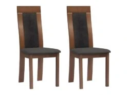 Ensemble Table + 4 Chaises BELINDA - Hêtre Et Noyer 21 Ensemble Table + 4 Chaises BELINDA - Hêtre Et Noyer -Fren Soldes Boutique ensemble table chaises 393467