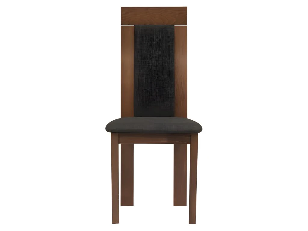 Ensemble Table + 4 Chaises BELINDA - Hêtre Et Noyer 10 Ensemble Table + 4 Chaises BELINDA - Hêtre Et Noyer – Image 10