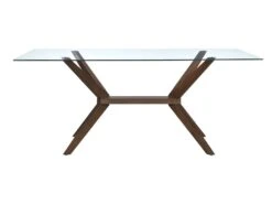 Ensemble Table + 4 Chaises BELINDA - Hêtre Et Noyer 15 Ensemble Table + 4 Chaises BELINDA - Hêtre Et Noyer -Fren Soldes Boutique ensemble table chaises 393483
