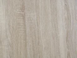 Ensemble Table + 4 Chaises En MDF Et Métal - Naturel Et Blanc - MAEWIN -Fren Soldes Boutique ensemble table et chaise 12307411